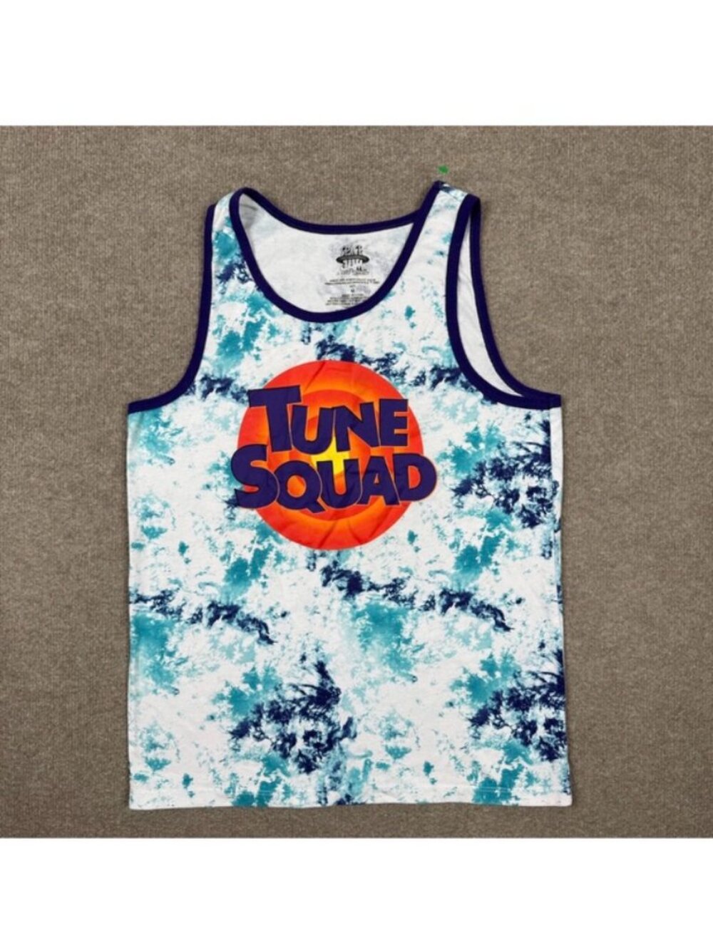 Space Jam Tank Top Mens Size M Multicolor Shirt Sleeveless Movie Tee